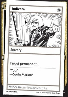 Indicate - Mystery Booster 2: Playtest Cards (Special)