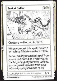 Jeskai Baller⁣ - Mystery Booster 2: Playtest Cards⁣ (Special)