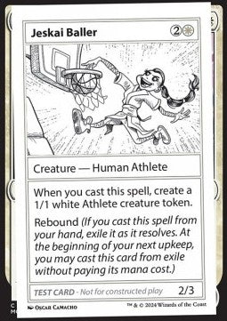 Jeskai Baller⁣ - Mystery Booster 2: Playtest Cards⁣ (Special)