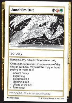 Jund 'Em Out⁣ - Mystery Booster 2: Playtest Cards⁣ (Special)