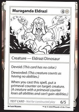 Muraganda Eldrazi⁣ - Mystery Booster 2: Playtest Cards⁣ (Special)
