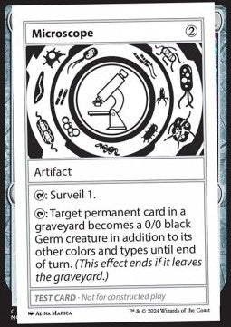 Microscope⁣ - Mystery Booster 2: Playtest Cards⁣ (Special)
