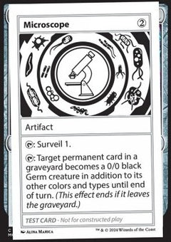 Microscope⁣ - Mystery Booster 2: Playtest Cards⁣ (Special)