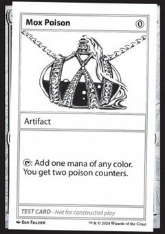 Mox Poison⁣ - Mystery Booster 2: Playtest Cards⁣ (Special)