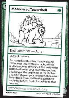 Meandered Towershell⁣ - Mystery Booster 2: Playtest Cards⁣ (Special)