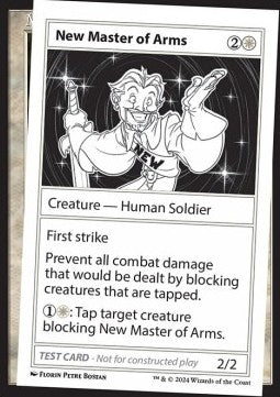 New Master of Arms⁣ - Mystery Booster 2: Playtest Cards⁣ (Special)