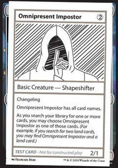 Omnipresent Impostor⁣ - Mystery Booster 2: Playtest Cards⁣ (Special)