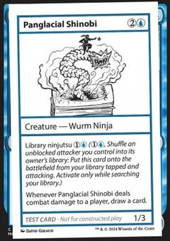 Panglacial Shinobi⁣ - Mystery Booster 2: Playtest Cards⁣ (Special)