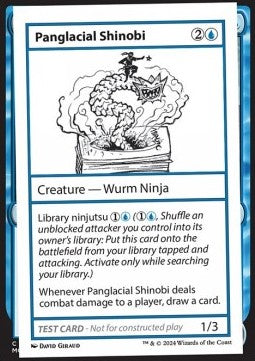 Panglacial Shinobi⁣ - Mystery Booster 2: Playtest Cards⁣ (Special)