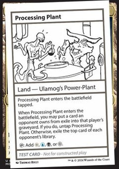 Processing Plant⁣ - Mystery Booster 2: Playtest Cards⁣ (Special)