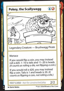 Pokey, the Scallywagg⁣ - Mystery Booster 2: Playtest Cards⁣ (Special)