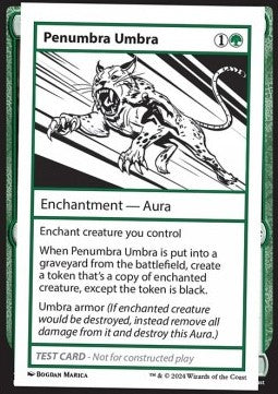 Penumbra Umbra⁣ - Mystery Booster 2: Playtest Cards⁣ (Special)
