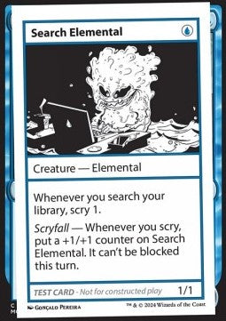 Search Elemental⁣ - Mystery Booster 2: Playtest Cards⁣ (Special)