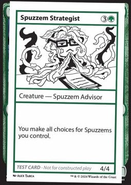Spuzzem Strategist⁣ - Mystery Booster 2: Playtest Cards⁣ (Special)