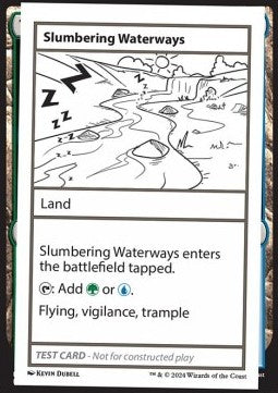 Slumbering Waterways⁣ - Mystery Booster 2: Playtest Cards⁣ (Special)