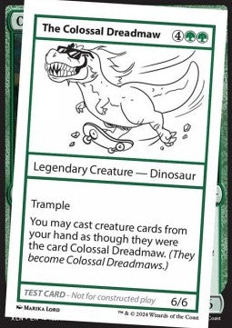 The Colossal Dreadmaw - Mystery Booster 2: Playtest Cards (Special)