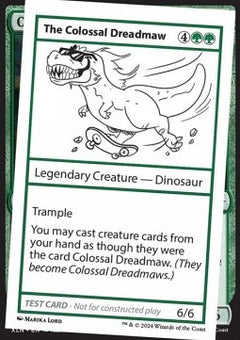 The Colossal Dreadmaw - Mystery Booster 2: Playtest Cards (Special)