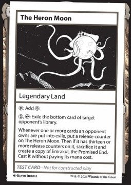 The Heron Moon⁣ - Mystery Booster 2: Playtest Cards⁣ (Special)