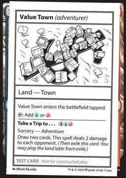 Value Town // Take a Trip to... - Mystery Booster 2: Playtest Cards (Special)