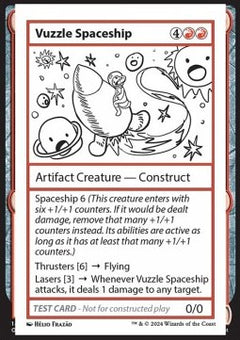 Vuzzle Spaceship⁣ - Mystery Booster 2: Playtest Cards⁣ (Special)