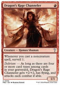 Dragon's Rage Channeler - Mystery Booster 2 (Uncommon) [MB2-56]