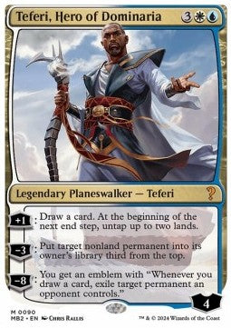 Teferi, Hero of Dominaria - Mystery Booster 2 (Mythic) [MB2-90]