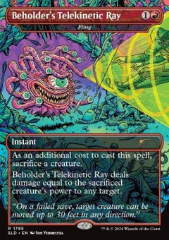 Fling⁣ - Secret Lair Drop Series: Secret Lair x Dungeons & Dragons: 50th Anniversary Superdrop⁣ (Rare)⁣ [1795]