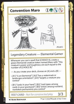 Convention Maro⁣ - DCI Promos⁣ (Rare)