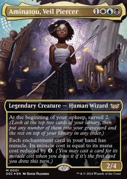Aminatou, Veil Piercer⁣ - Commander: Duskmourn: House of Horror⁣ (Mythic)⁣ [1]