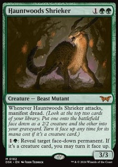 Hauntwoods Shrieker⁣ - Duskmourn: House of Horror⁣ (Mythic)⁣ [182]