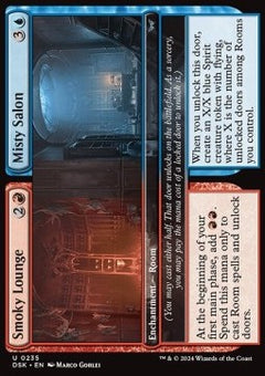 Smoky Lounge // Misty Salon⁣ - Duskmourn: House of Horror⁣ (Uncommon)⁣ [235]