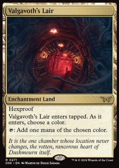 Valgavoth's Lair⁣ - Duskmourn: House of Horror⁣ (Rare)⁣ [271]