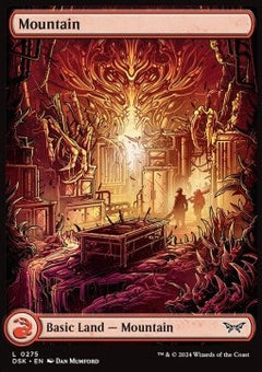 Mountain⁣ - Duskmourn: House of Horror⁣ (Land)⁣ [275]