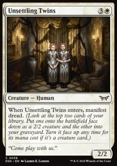 Unsettling Twins⁣ - Duskmourn: House of Horror⁣ (Common)⁣ [38]