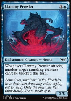 Clammy Prowler⁣ - Duskmourn: House of Horror⁣ (Common)⁣ [45]