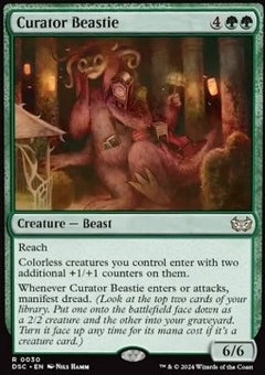 Curator Beastie⁣ - Commander: Duskmourn: House of Horror⁣ (Rare)⁣ [30]
