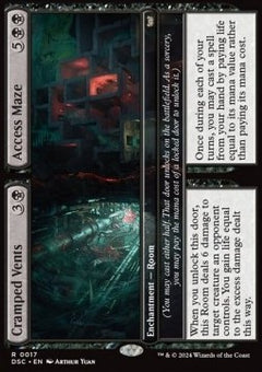 Cramped Vents // Access Maze⁣ - Commander: Duskmourn: House of Horror⁣ (Rare)⁣ [17]