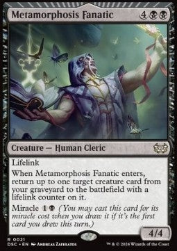 Metamorphosis Fanatic⁣ - Commander: Duskmourn: House of Horror⁣ (Rare)⁣ [21]