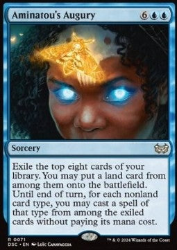 Aminatou's Augury⁣ - Commander: Duskmourn: House of Horror⁣ (Rare)⁣ [71]