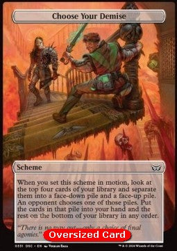 Choose Your Demise⁣ - Commander: Duskmourn: House of Horror⁣ (Special)⁣ [331]