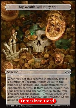 My Wealth Will Bury You⁣ - Commander: Duskmourn: House of Horror⁣ (Special)⁣ [346]