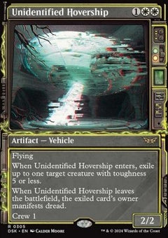 Unidentified Hovership⁣ - Duskmourn: House of Horror: Extras⁣ (Rare)⁣ [305]