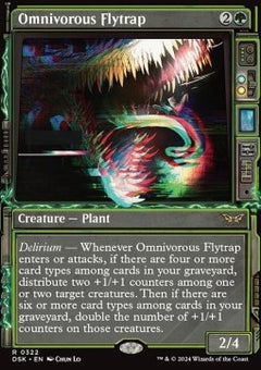 Omnivorous Flytrap⁣ - Duskmourn: House of Horror: Extras⁣ (Rare)⁣ [322]