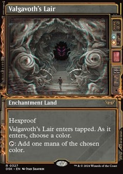 Valgavoth's Lair⁣ - Duskmourn: House of Horror: Extras⁣ (Rare)⁣ [327]