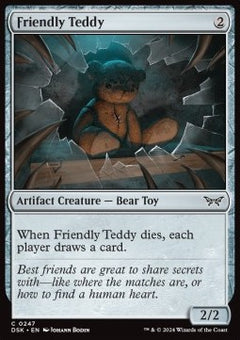 Friendly Teddy⁣ - Duskmourn: House of Horror⁣ (Common)⁣ [247]