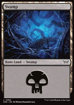 Swamp (V.2)⁣ - Duskmourn: House of Horror⁣ (Land)⁣ [282]