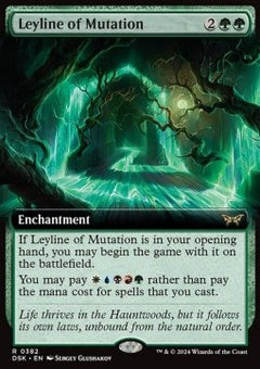 Leyline of Mutation⁣ - Duskmourn: House of Horror: Extras⁣ (Rare)⁣ [382]