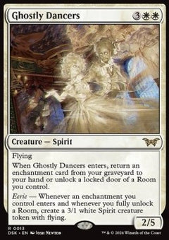 Ghostly Dancers⁣ - Duskmourn: House of Horror⁣ (Rare)⁣ [13]