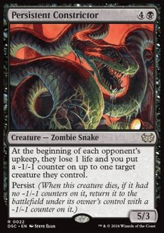 Persistent Constrictor⁣ - Commander: Duskmourn: House of Horror⁣ (Rare)⁣ [22]