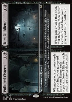 Polluted Cistern // Dim Oubliette⁣ - Commander: Duskmourn: House of Horror⁣ (Rare)⁣ [23]
